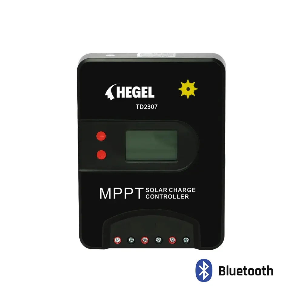 TD2307BT_1 HEGEL 30A BLUETOOTH'LU MPPT ŞARJ KONTROL CİHAZI - Görsel 1