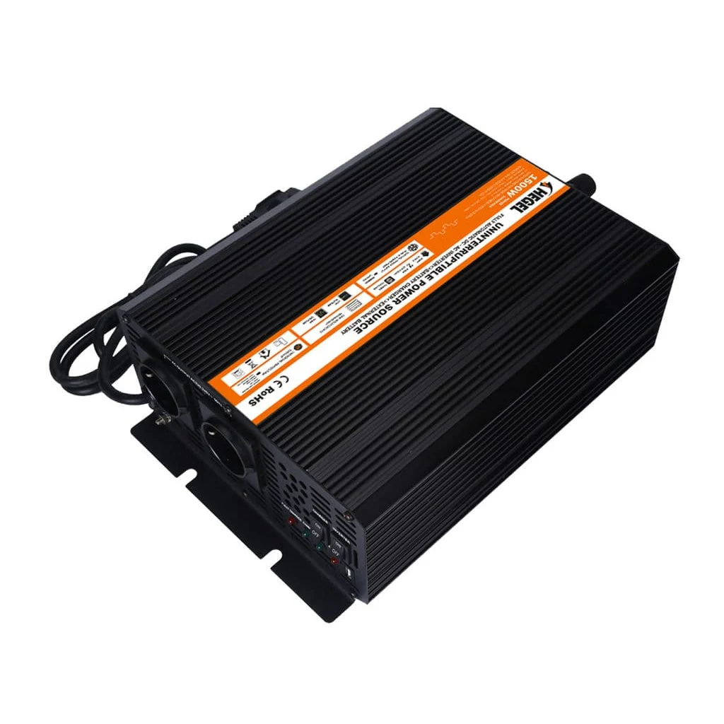 UPS1500_1 HEGEL ŞARJLI 1500W 12V MODİFİYE SİNÜS İNVERTER - Görsel 1