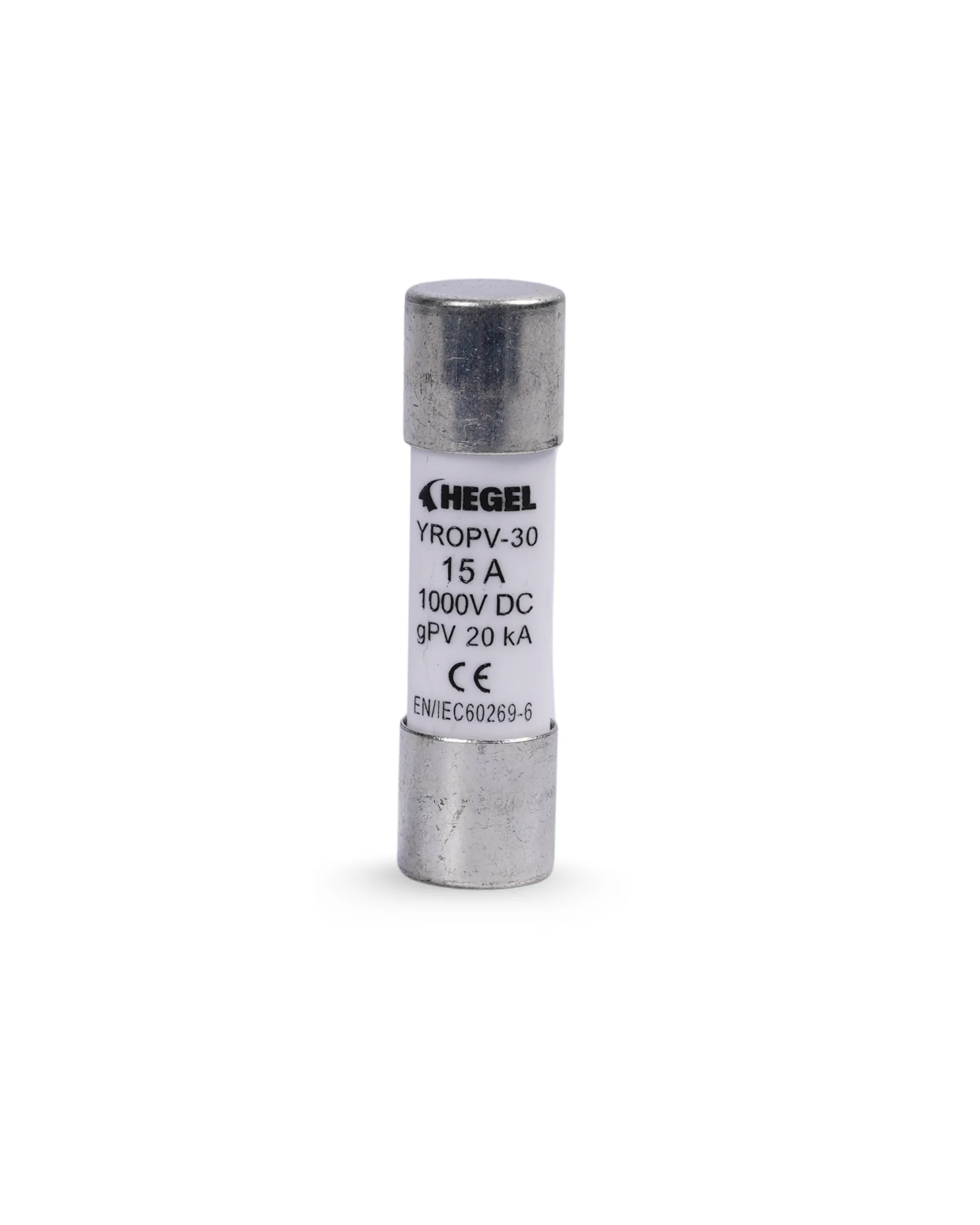 YROPV-30-15A-11 HEGEL 15A DC KARTUŞ SİGORTA - Görsel 1